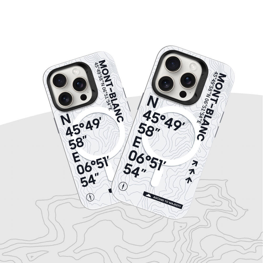 Benks Summit Serisi iPhone 14 Pro Max M-safe Şarj Özellikli Koordinat Yazı Desenli Kılıf Benks Summit Serisi iPhone 14 Pro Max M-safe Şarj Özellikli Koordinat Yazı Desenli Kılıf